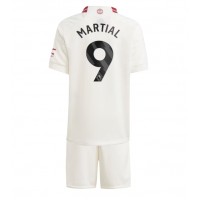 Echipament fotbal Manchester United Anthony Martial #9 Tricou Treilea 2023-24 pentru copii maneca scurta (+ Pantaloni scurti)